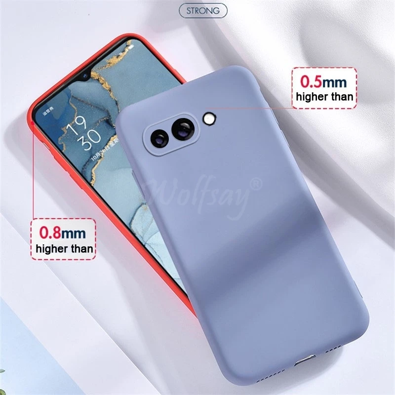 Luxe Silicone Rubber Phone Protector Case - Sleek TPU Design