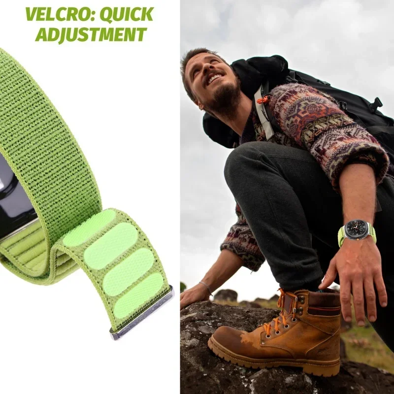 Comfortable Nylon Strap for Galaxy Watch - Premium Replacement Bracelet Wristband