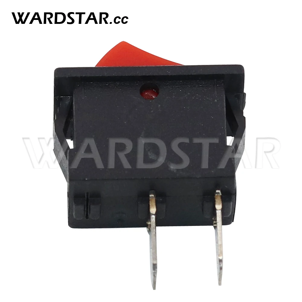 5 Stücke Wippschalter, Mini SPST 10mm X 15mm 2 Polig ON/OFF 12V