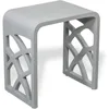 M3 Bathroom Shower Chair, Pure Grey Matte,19 lbs - Shower Chair for Inside Shower, Shower Seats for Elderly,Disabled, Adults 1
