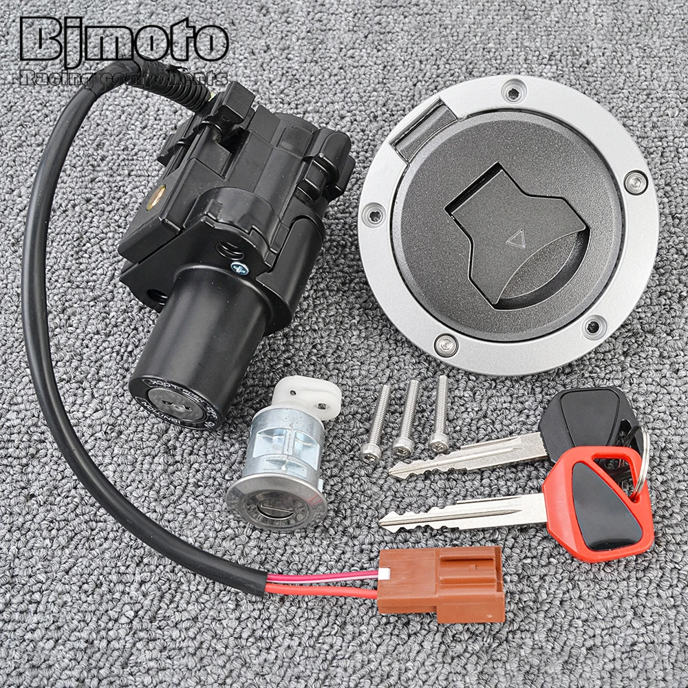 혼다 CB650RA CBR650RA CBR650RA2 AC CB 650 RAC 2024-2025 35010-MKY-LA0용 연료 가스 캡 점화 스위치 시트 잠금 장치(키 포함)