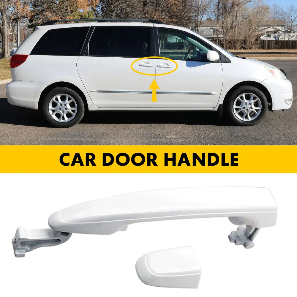 

For Toyota Senna 2004 2005 2006 2007 2008-2010 rear door handle cover auto parts sticker trim accessories 6921308020