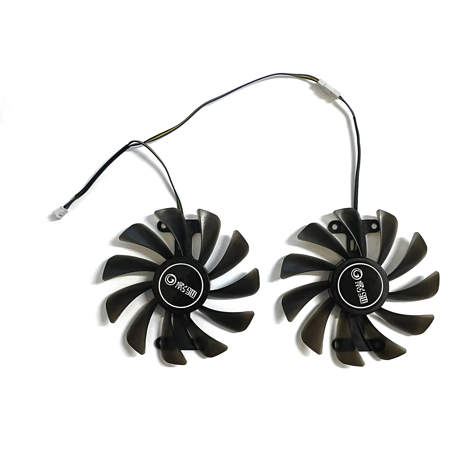 Ventilador de Refrigeração para Placa Gráfica Cinza Refrigerador para Galaxy Gtx 1070 1070ti Exoc Snpr Gm10012h12spa 95 mm 4pin Gtx1070 1080 Peças - Imagem 3