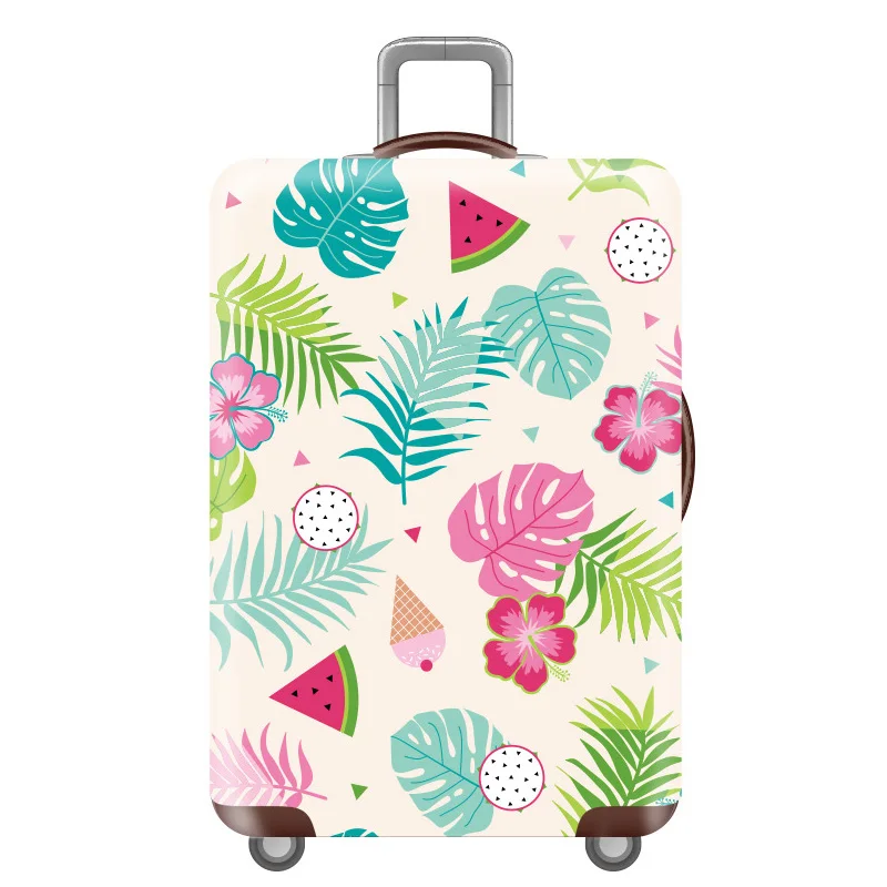 Luggage Cover Geometric Thicker Elasticity Travel Suitcase Protective For 18-32 inch Suitcase Case Travel accessories luggage cover