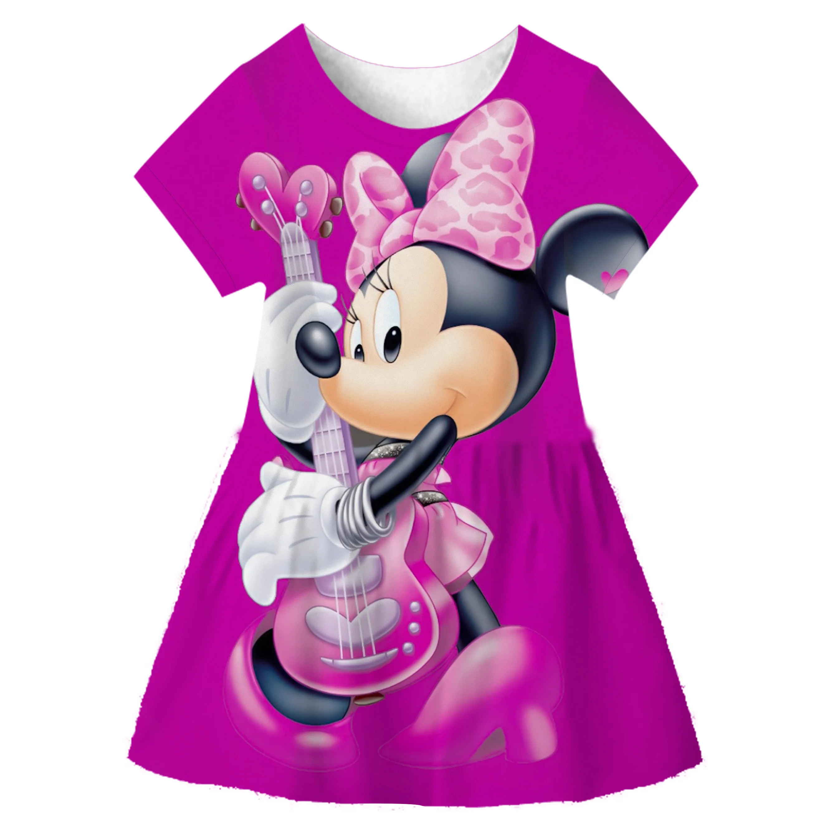 Vestido de Minnie Mouse para niñas pequeñas, ropa de 1, 2, 3, 4, 5, 6, 7  años, disfraz de Halloween para niños, vestido de fiesta de navidad -  AliExpress