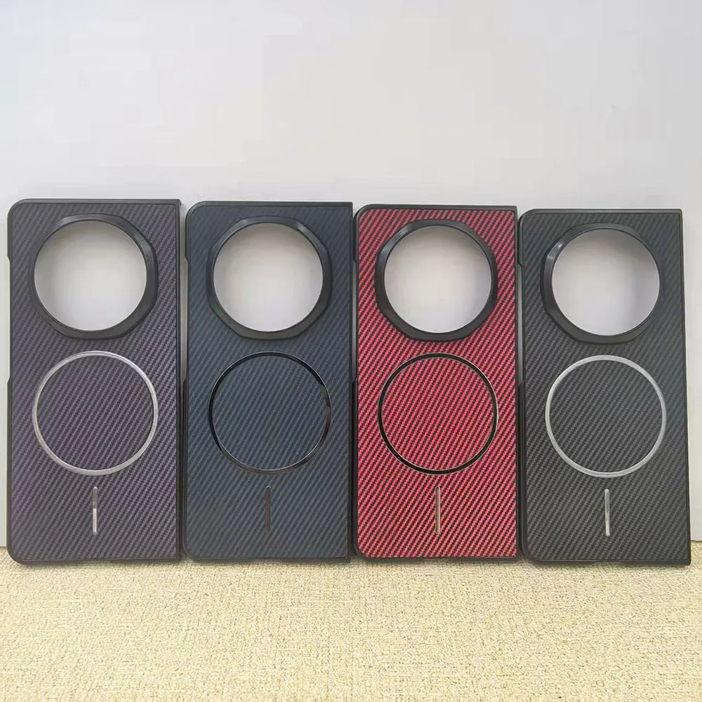 Premium Carbon Fiber Magnetic MagSafe Protective Back Cover