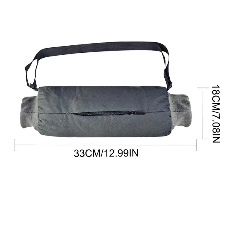 Football Hand Warmer Pouch Durable Hand Muff Soft Velvet Lined Portable Outdoor Football Accessories Warm For Youth