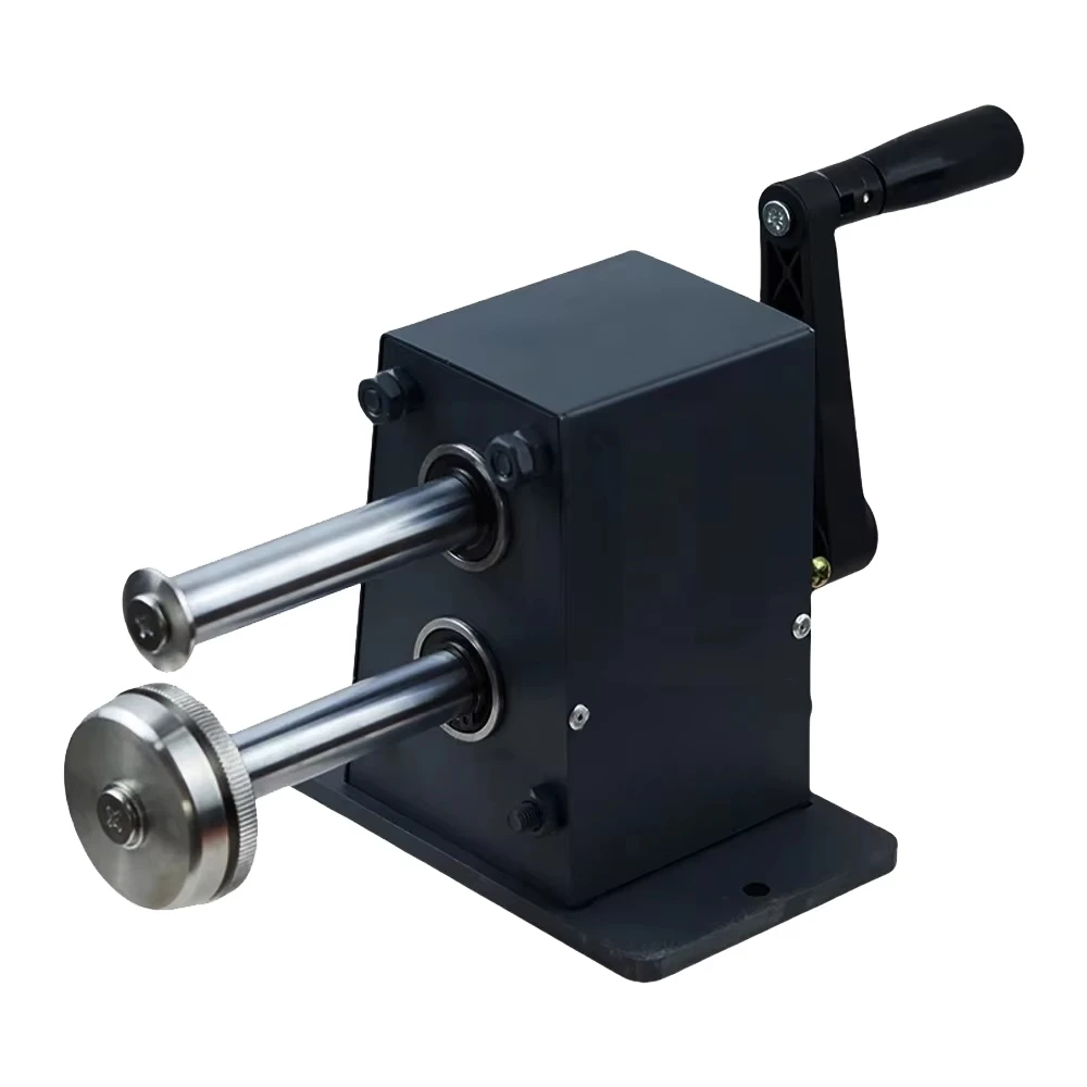 Strumento per la produzione di suole in pelle Taglierina per vari materiali Utensili per rifilatura a manovella Macchina per tagliare suole in pelle Calzolaio fatto a mano - immagine 6