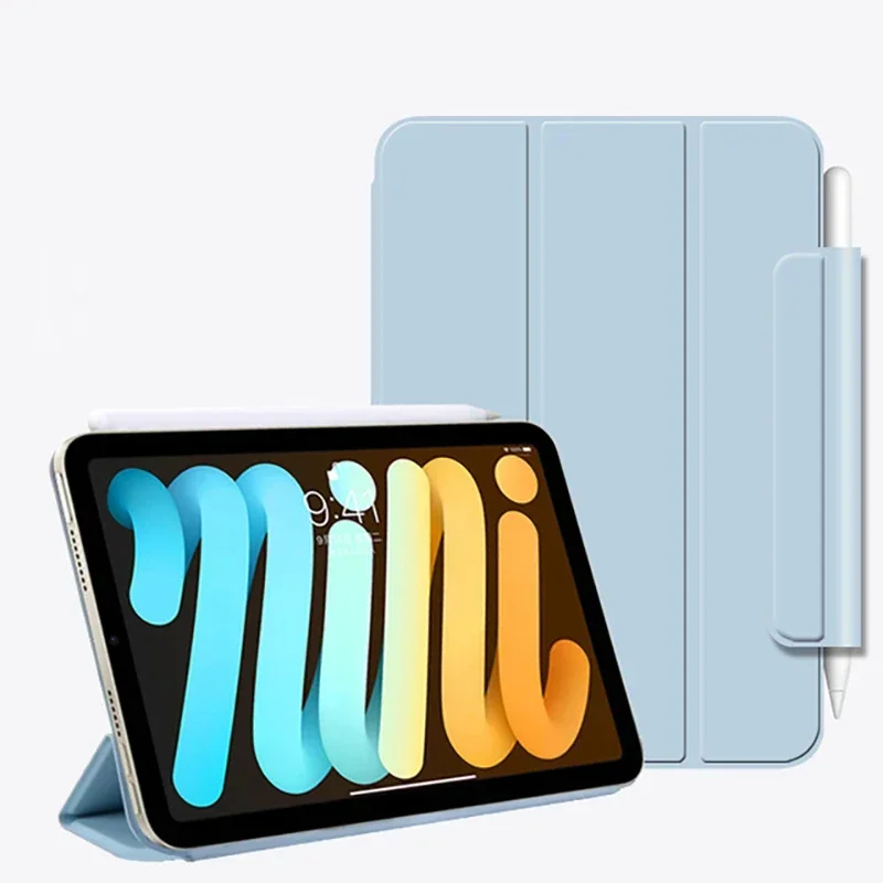 Mini 6 Case for iPad 10 Air 5 4 Pro 11 Magnetic Case Edgeless Flip Stand ipad case tablet case