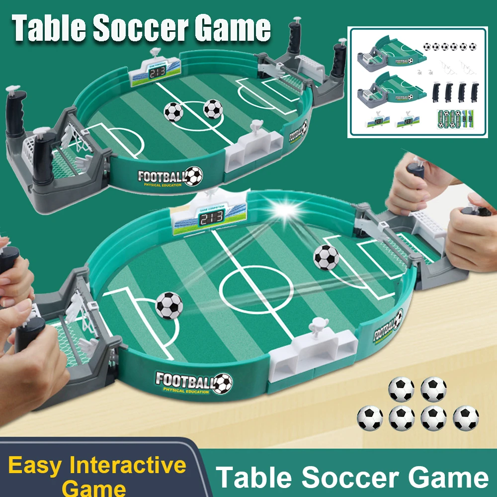 Funny Table Football Board Match Family Game Football Game Board Indoor  Desktop Soccer Game Toys for Children Adults Table Game| | - AliExpress