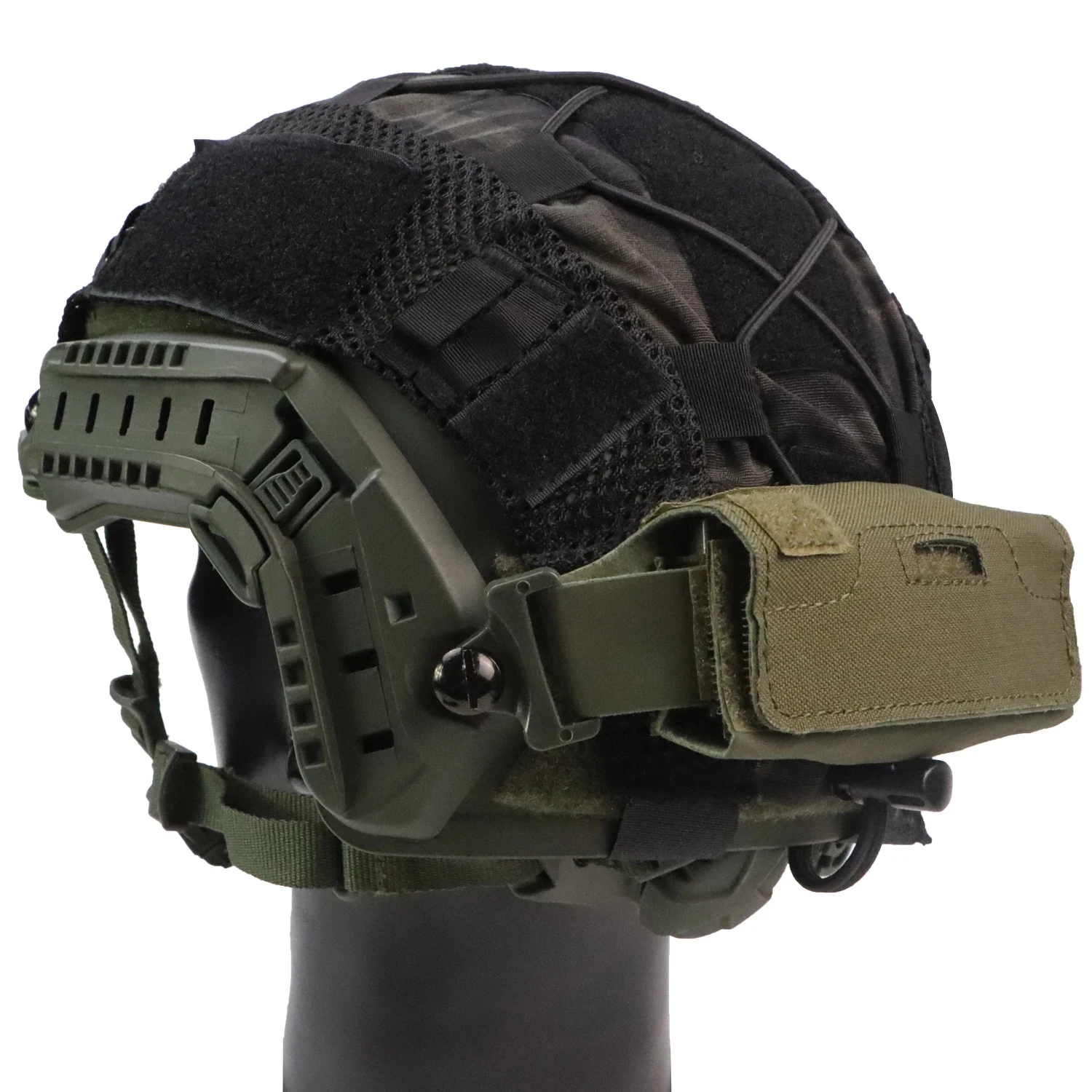 BOOIU Helm Gegengewicht Taktischer Helm Balanciergewichtstasche Gegengewicht W/5 Gegengewindeblöcke für OPS Fast PJ MH Zubehör – Detail 20