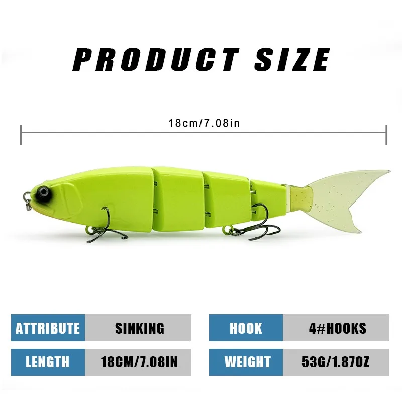 Jointed Big Fishing Lure 3