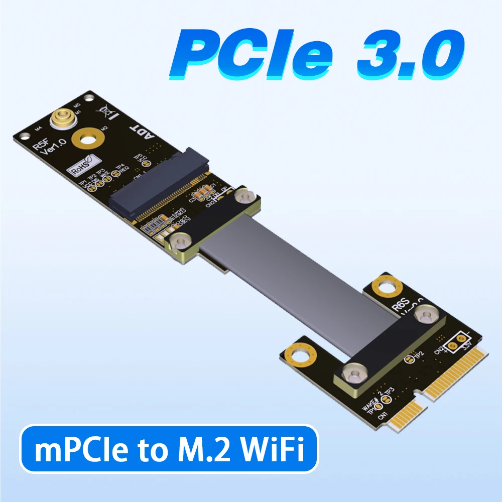 

MPCIe wireless card extension line to connect to m. 2 WIFI a. NGFF interface to mini-pci-e Transfer extension cord