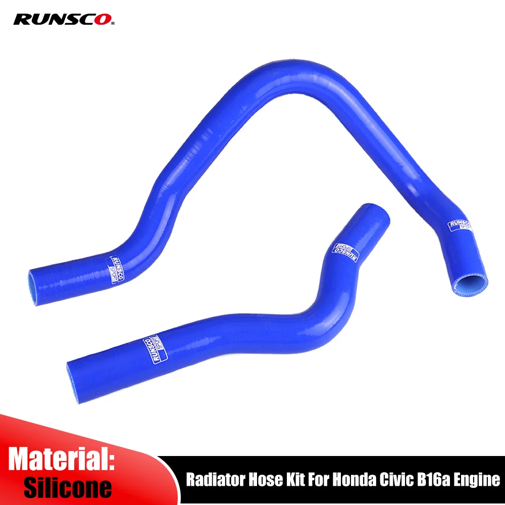 SiliconeIntercoolerTurboRadiatorHoseKitForHondaTypeRDC2EK4