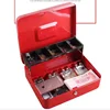 Cash Box with Money Tray and Key Lock Tiered Cantilever Design 4 Bill / 5 Coin Slots Safety Box for Supermarkets Small Business 5