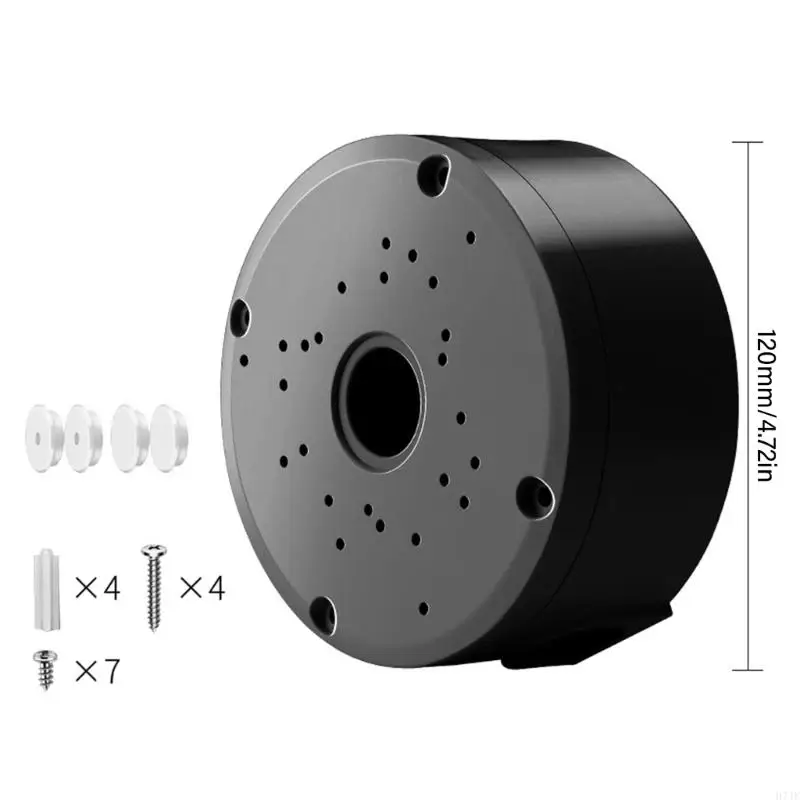 H7JF Secure Ceiling Mount Bracket Junction Box for Camera Surveillances Systems dome camera bracket security camera box