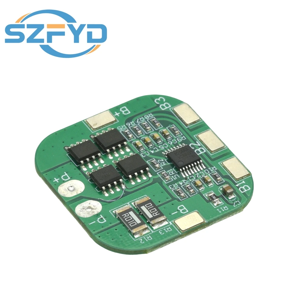 Battery Protection Module 4S 14.8V / 16.8V 20A Peak li-ion BMS PCM Battery Protection Board Bms Pcm For lithium LicoO2 Limn2O4 18650 li Battery