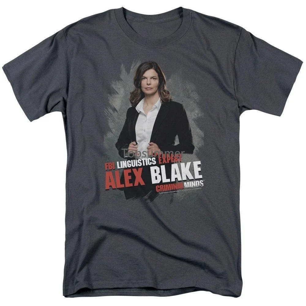 

Criminal Minds Alex Blake Charcoal Shirts