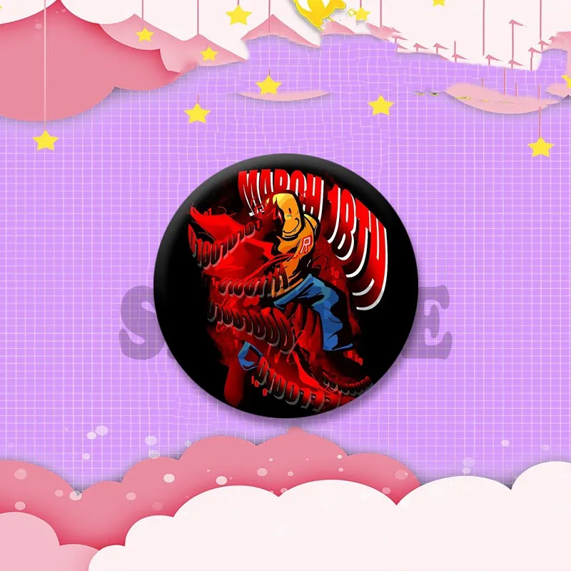 Humorous Mafioso Enamel Pin - Cute Badge Accessory for Clothing, Bags, and Hats