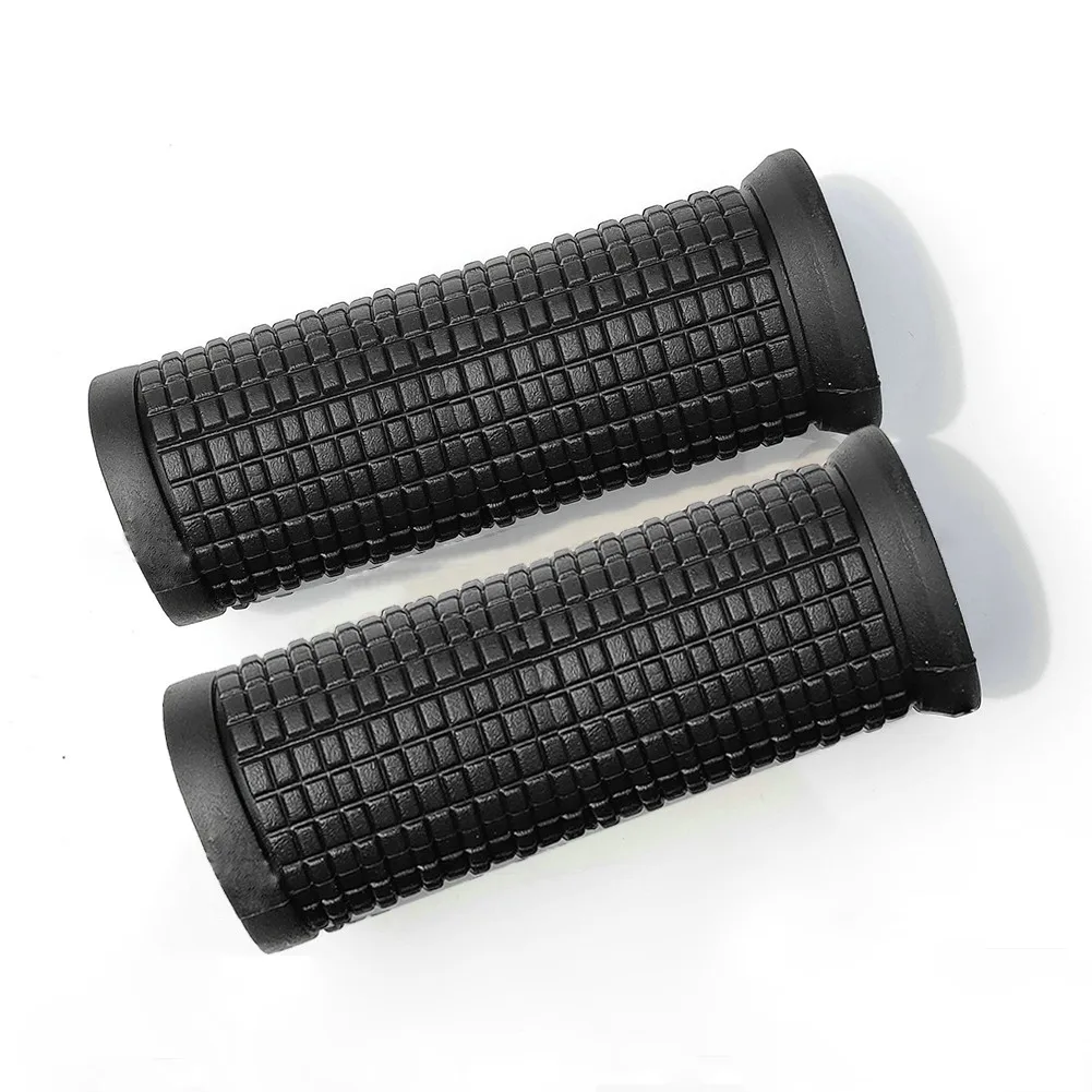 Bike Handlebar Grips Pair For Twists Shifters Bicycle HandleBar Grip Cycling Replacement Parts Bikes Parts 75mm TPR-Rubber Grip