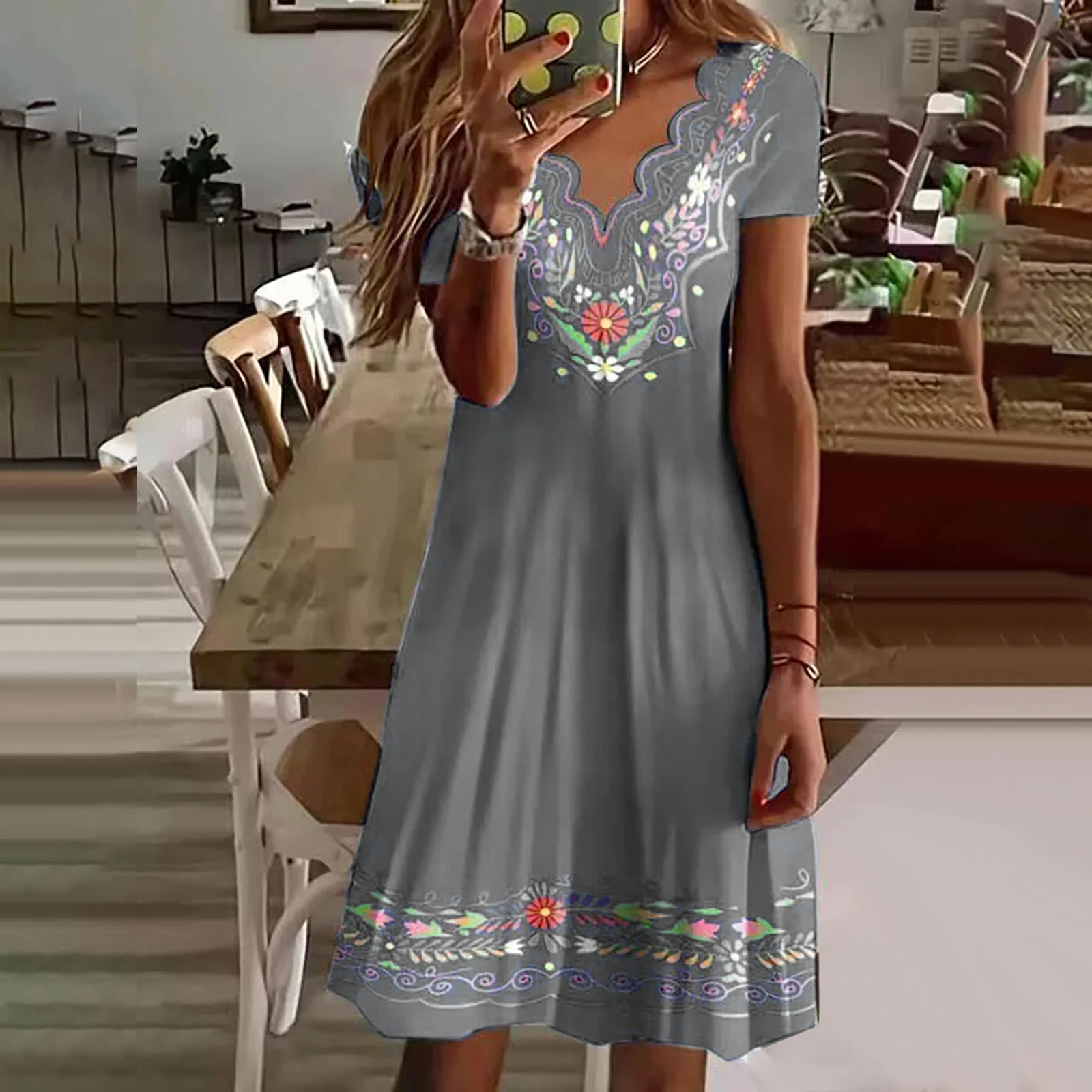 Robes d'été en coton femme - Dernières tendances