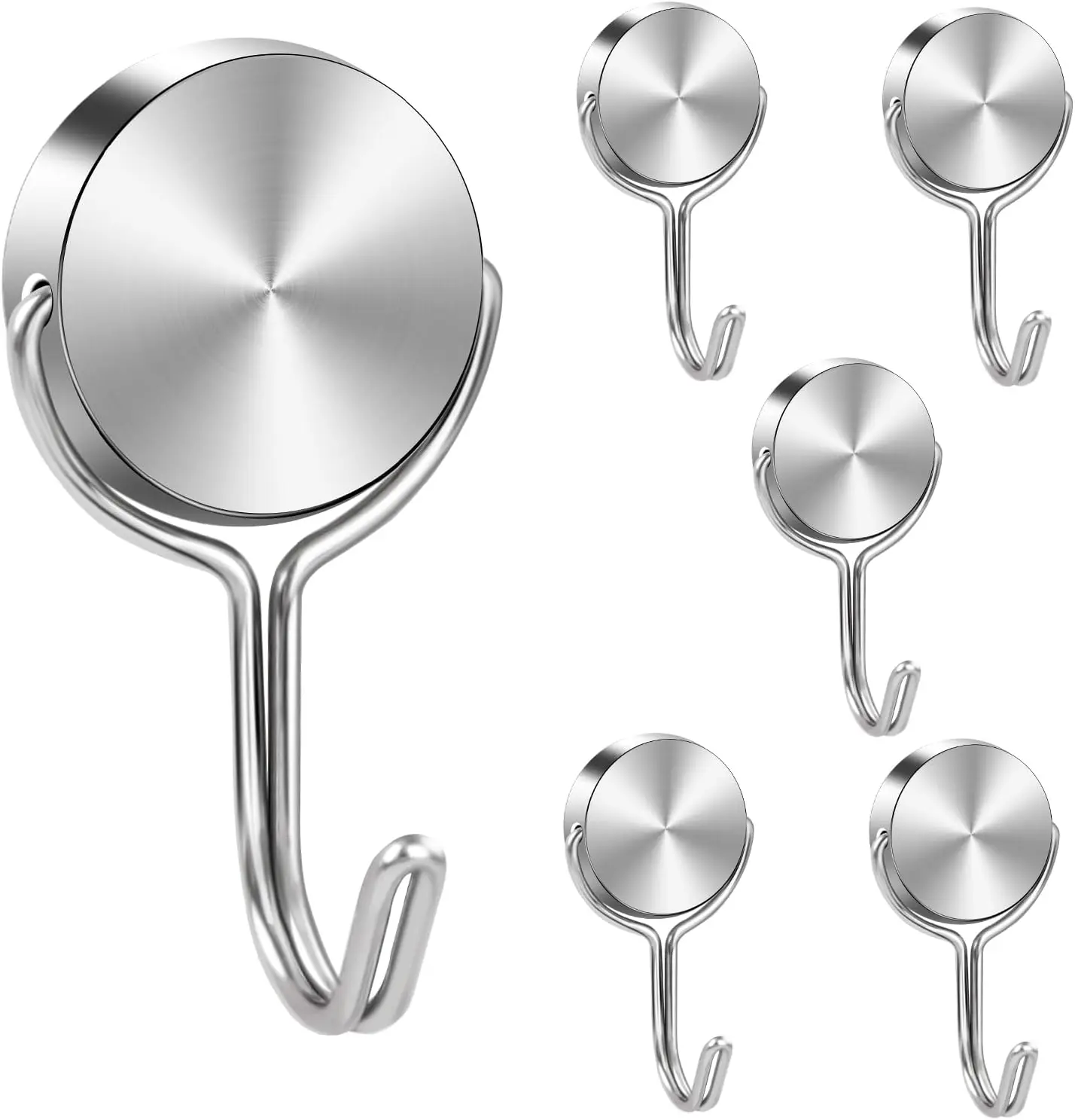 Magnetic Hooks For Cruise Cabins, 60Lbs Swivel Cruise Magnetic Hooks, Necessities, 6 Pack Magnets, Hook