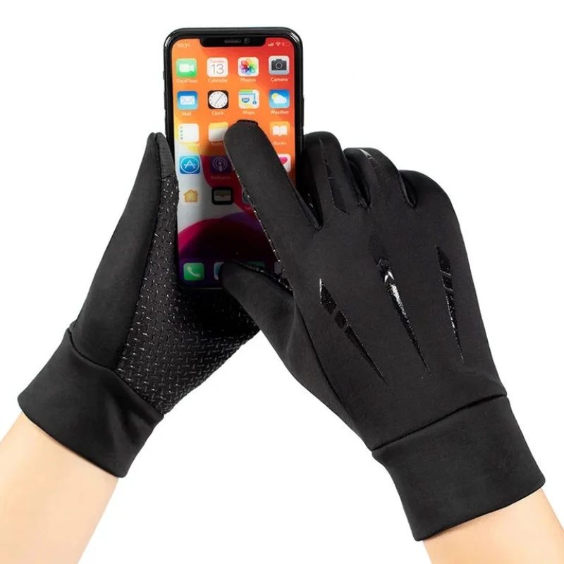 Winter Gloves Men Cycling Bike Women Thermal Fleece Cold Wind Waterproof TouchScreen Bicycle Warm Outdoor Running Skiing Mitten 3