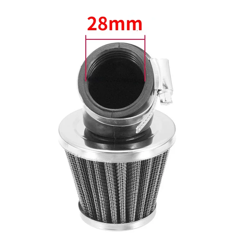 Filtro Aria Moto 48mm Universale - Cono In Alluminio Per Scooter E Dirt Bike | Migliora Prestazioni - Foto 4