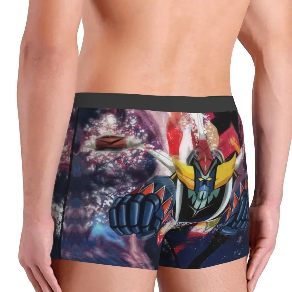 Description Picture 6 of itemCool Goldorak Grendizer Underwear Men Printed Customized Ufo Robot Anime Boxer Shorts Panties Briefs Soft Underpants