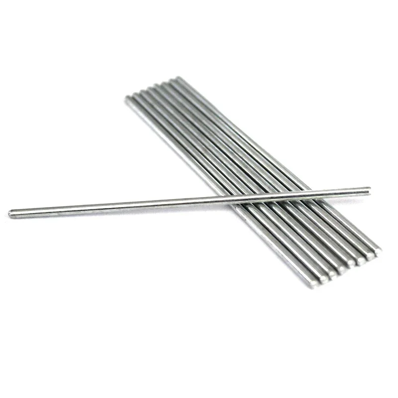 2mm Diamete Iron Axle Round Solid Metal Bar Rod Model Axles For Model Toy RC Car Wheel Length 10mm~150mm Gear Shaft linear shaft rod