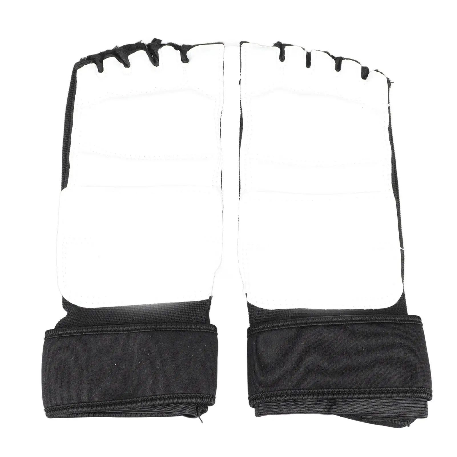 Taekwondo Feet Protector Multi-Sport Cushion Hook PU Leather Slip Proof Support