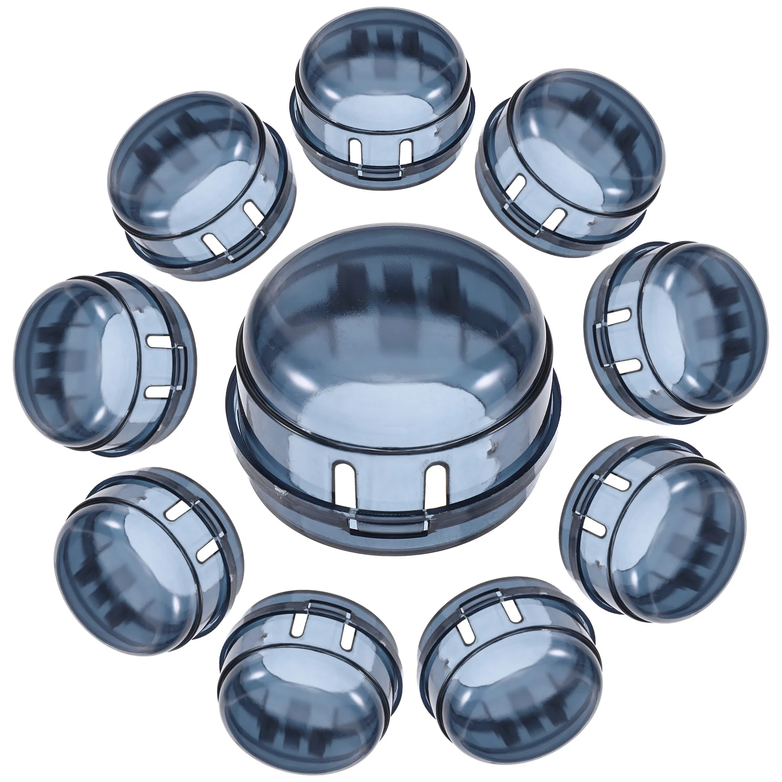 Baby Oven Protector Knob Disco Flower Pot Gas Stove Proof Knobs Protective Cover 10 Pcs stove protector cover