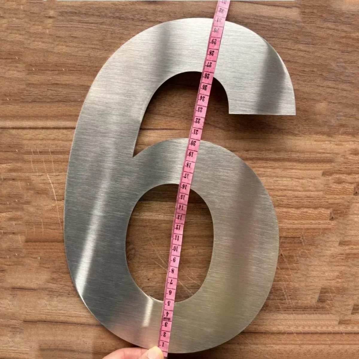 20/30cm Modern Large House Numbers 8/12 Inch Stainless Steel Floating Home Address Number for Outside Garage Gate plaque numero house number signs,house numbers,number plate