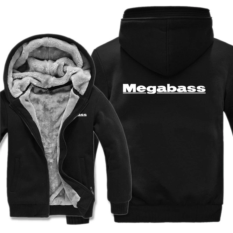 Megabass Hoodies Men Fashion Coat Pullover Fleece Liner Jacket Megabass Sweatshirts Hoody 5