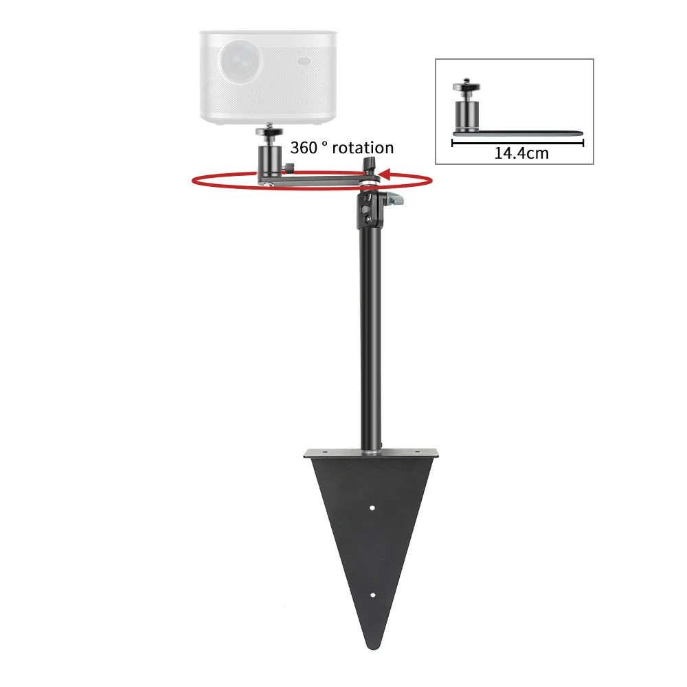  Ʈ DSLR ī޶ ﰢ  Ŭ ũ, 360  PTZ ȸ  ĵ Ȧ, 1/4 ġ  ġ