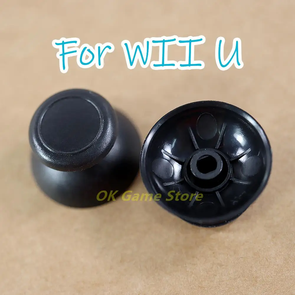 2 Pz/Lotto Tappo A Bilanciere Con Foro Grande Per Wii U Wiiu 3D Copertura Analogica In Plastica Thumb Stick Joystick Grip Caps Per Wii U Pro Gamepad