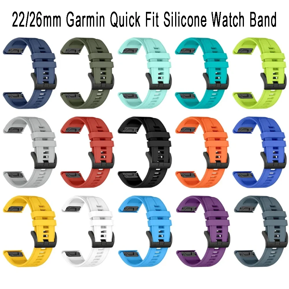 Ultimate Quick Fit Silicone Band - Premium Outdoor Replacement Strap