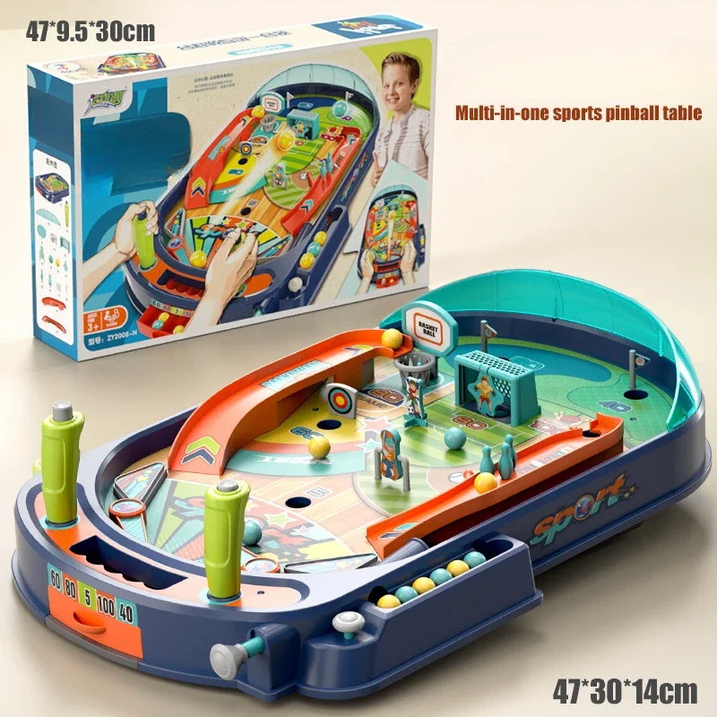 Children's Puzzle Toys Playing Marbles on A Tabletop Game Platform Parent-child Interaction Two Person Battle Boy and Girls' Toy 5