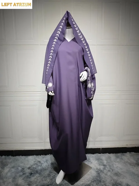 109045-2d93a0.jpg Abayas brodées Eid Dubai pour femmes, robe musulmane hijab, kaftan turc, kimono, robe, djellaba, kebaya, jalabiya islamique, caftan marocain