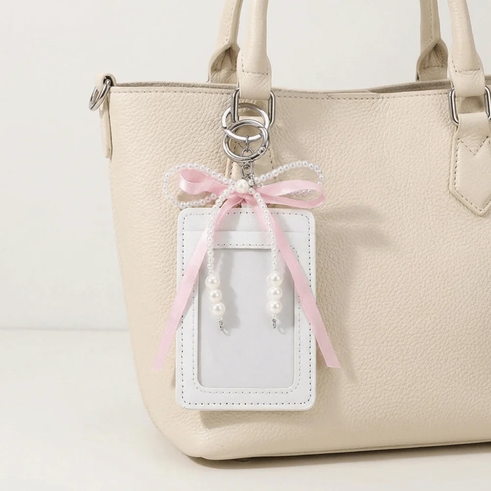 Portafoglio da Donna in Pelle PU Sottile con Molteplici Scomparti, Porta Carte Corto, Porta Fotocard Multifunzionale con Fiocco, Porta Carte da Viaggio - immagine 3