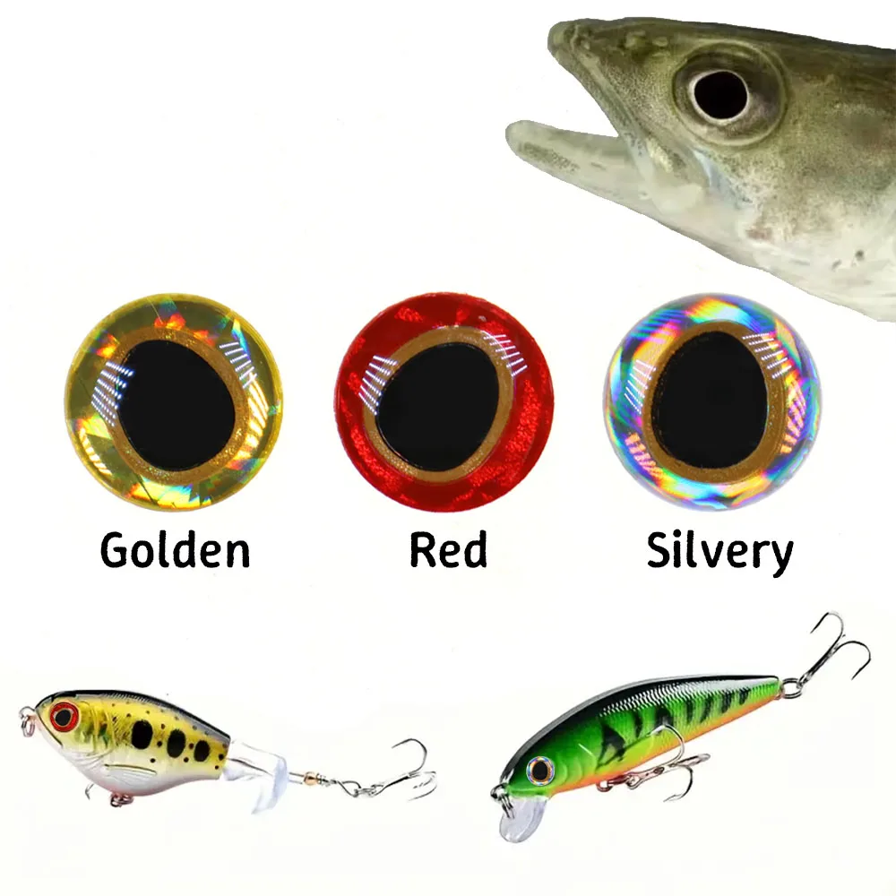 fish eyes glass for lures 2 mm 3D Fishing Lure Upgrade your lures with Holographic 3D Fishing Lure Eyes Fish Eyes - Matuska Taxidermy