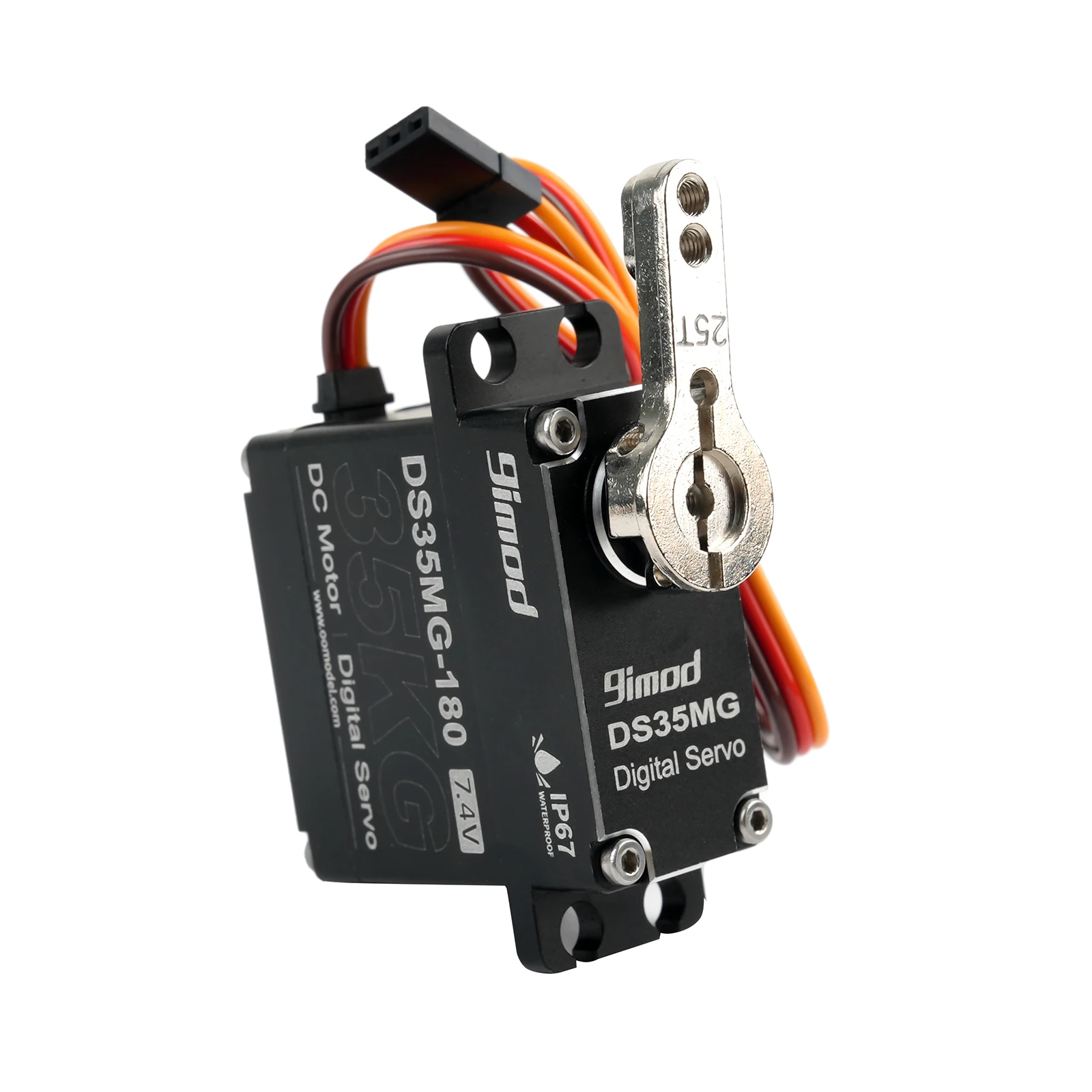 Digitale servo 9imod DS35MG/DS25MG 25/35KG 180°/270° voor RC