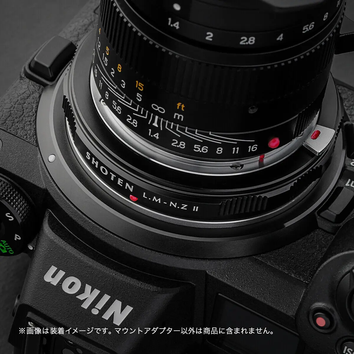 ElpeoPle　SHOTEN  LM-NZ M (EX) (B) Shoten LM-NZ EX adapter now available (for using Leica M