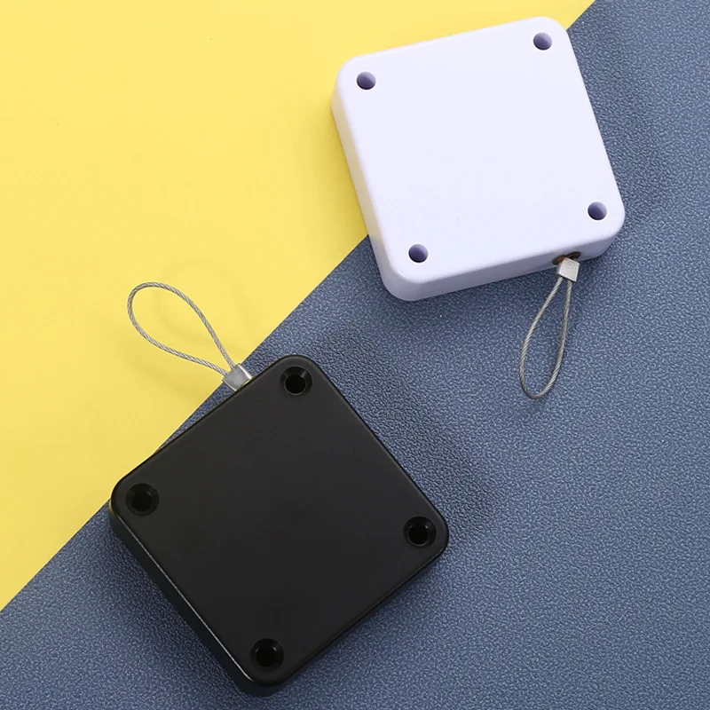 Household Punch-Free Drawstring Door Closer Bedroom Door Sliding Automatic Return Simple Mute Entry Closer door closer