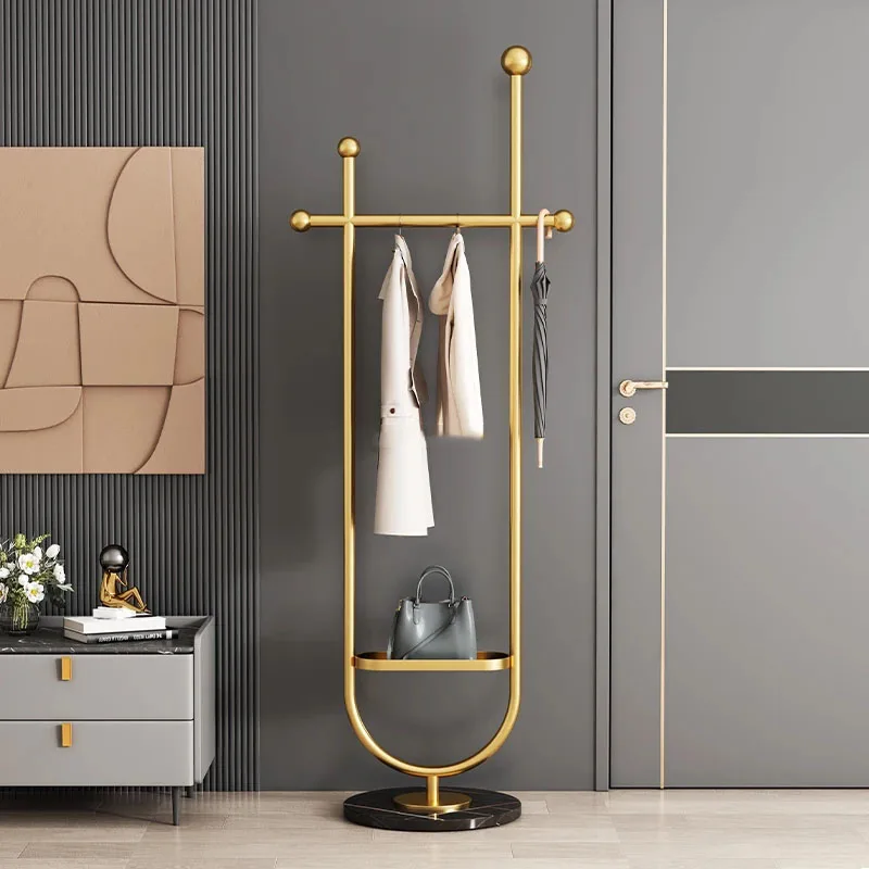 

Modern Coat Stand Designer Clothes Rack Hotel Library Metal Corner Display Clothes Hanger Percheros Para Ropa Bathroom Furniture