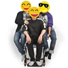 rehabilitation height adjustable custom design portable folding human commode chair cushion seat toilet chair for elderly 5