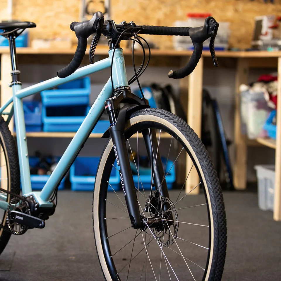 Sr SUNTOUR-GVX-ロードバイクサスペンションフォーク,700cスルー