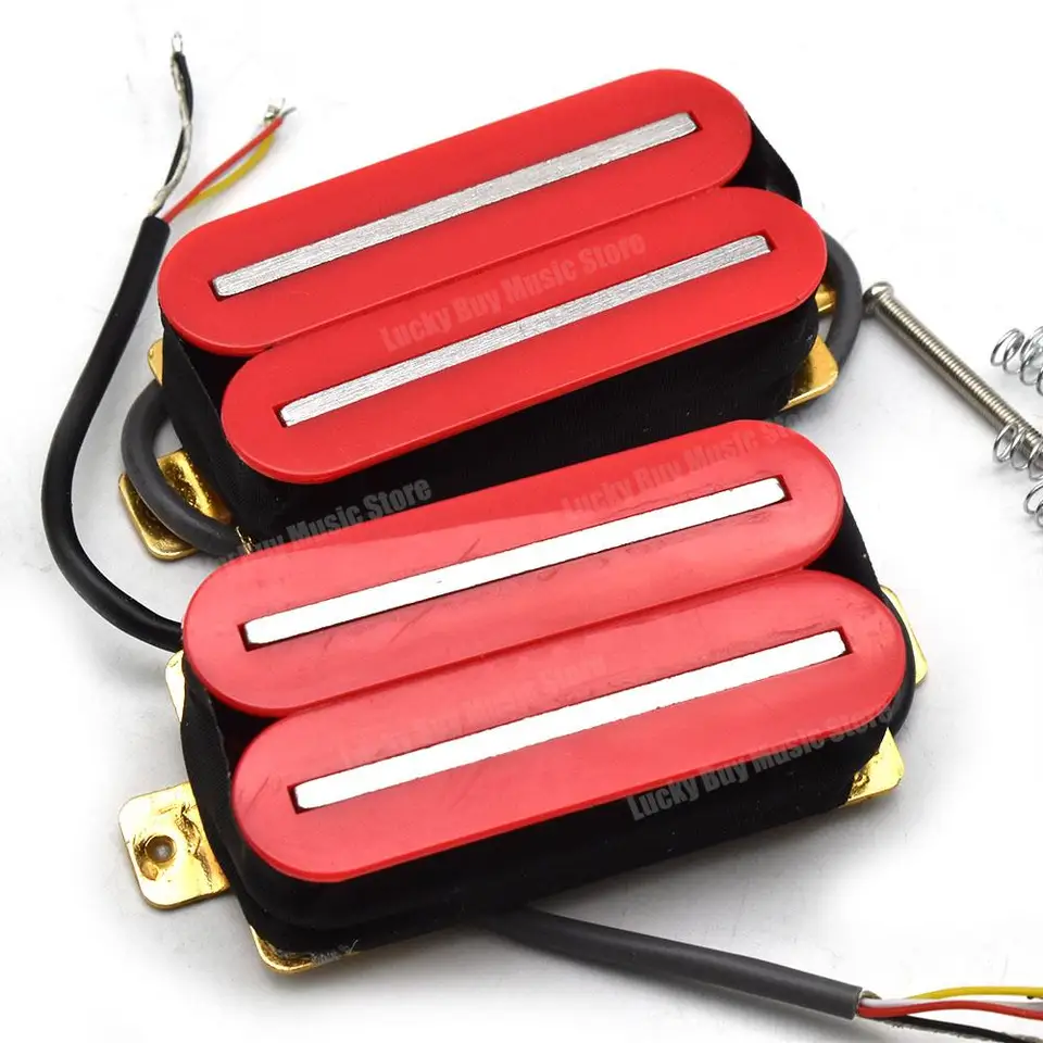 エレキギターピックアップ 2個セット Amazon | エレキギター 配線済み 2 個ハムバッカーダブルコイル