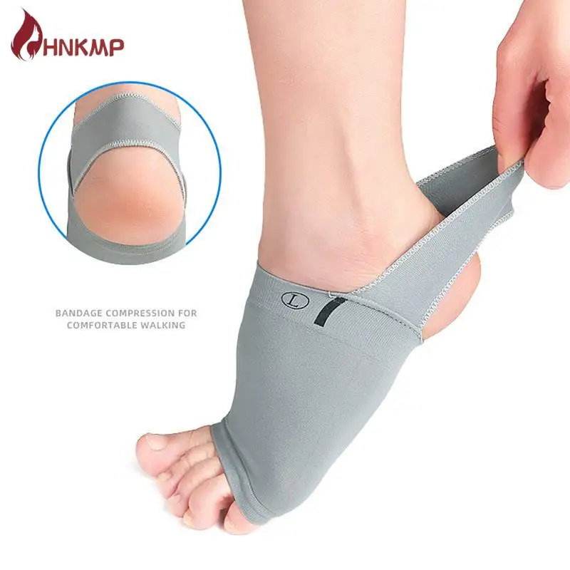 

1Pair Arch Support Sleeves Plantar Fasciitis Heel Spurs Foot Care Flat Feet Relieve Pain Sleeve Socks Orthotic Insoles Pads