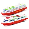 1PC Cruise Boat Ship Model Collection Pull Back Sliding Steamship Gliding Toy Gift For Kids Children Game Novelty Gag Toys 5